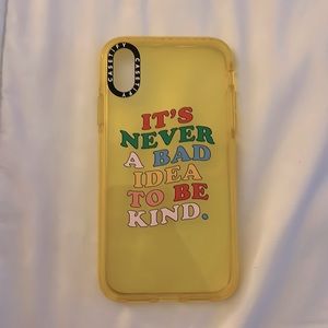 yellow CASETIFY phone case